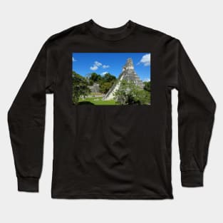 Guatemala - site archéologique de Tikal Long Sleeve T-Shirt